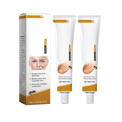 Duo de Crèmes soins du visage anti-rides. Formule naturelle pour hydrater, protéger et illuminer la peau du visage.
